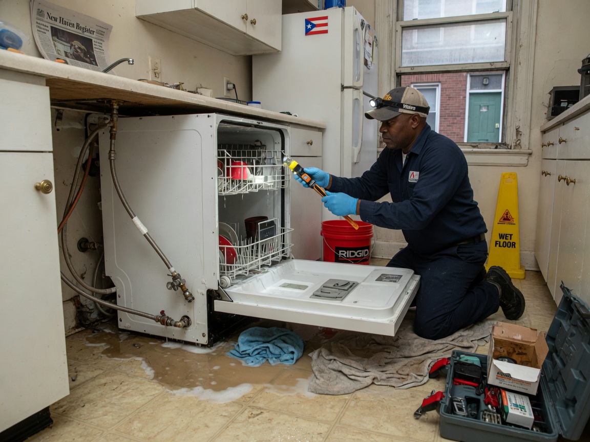 Dishwasher Leak Repair in New Haven, MI